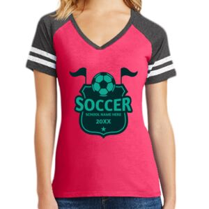 Women's Game V-Neck Tee Thumbnail