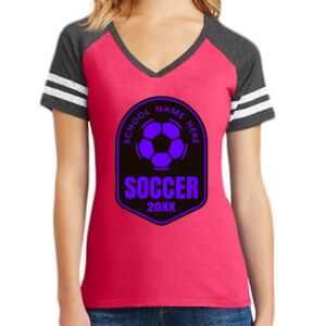 Women's Game V-Neck Tee Thumbnail