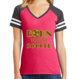 Women's Game V-Neck Tee Thumbnail