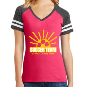 Women's Game V-Neck Tee Thumbnail