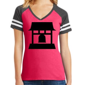 Women's Game V-Neck Tee Thumbnail