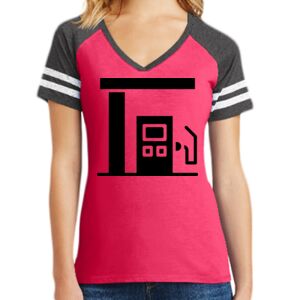 Women's Game V-Neck Tee Thumbnail