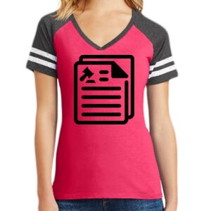 Women's Game V-Neck Tee Thumbnail
