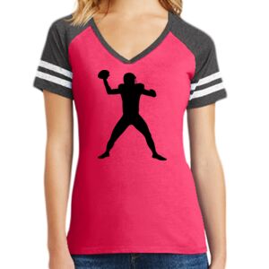 Women's Game V-Neck Tee Thumbnail